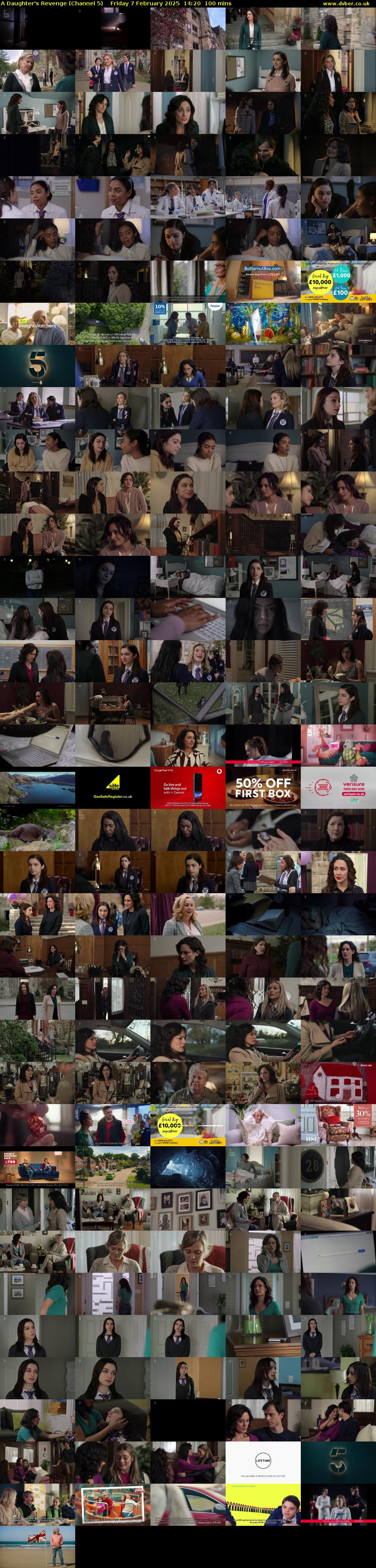 A Daughter's Revenge (Channel 5) Friday 7 February 2025 14:20 - 16:00