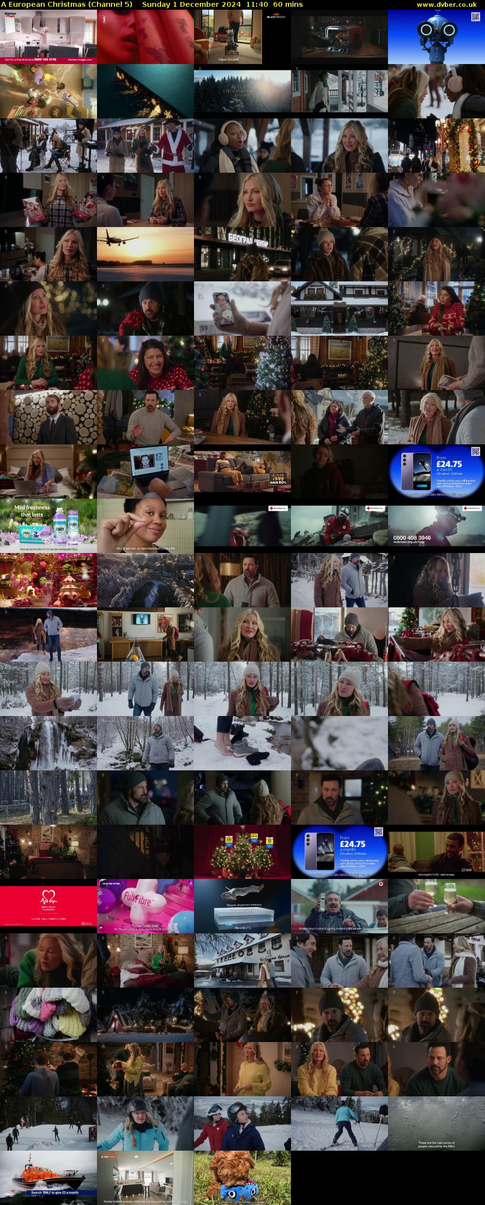 A European Christmas (Channel 5) Sunday 1 December 2024 11:40 - 12:40