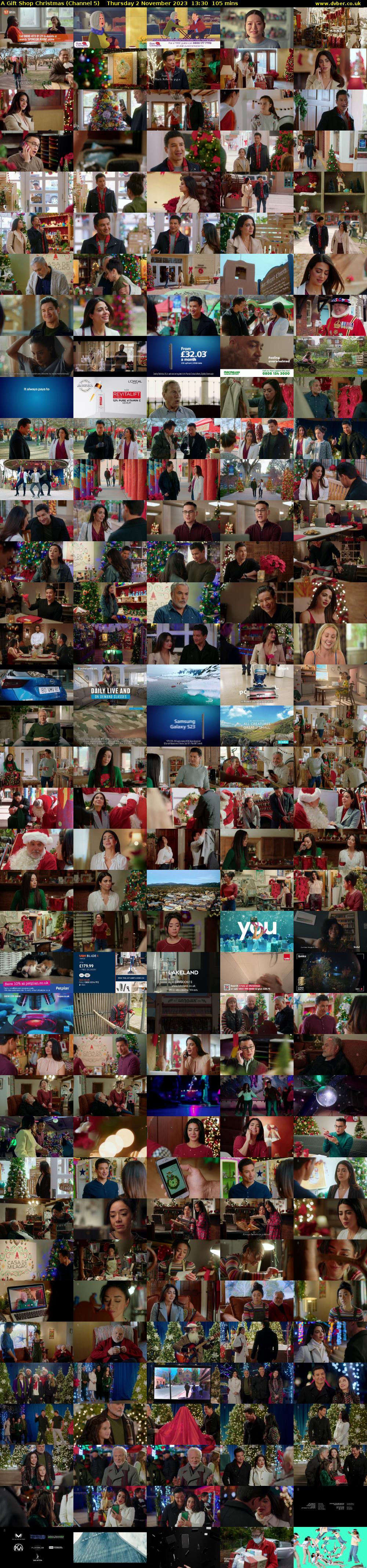 A Gift Shop Christmas (Channel 5) Thursday 2 November 2023 13:30 - 15:15