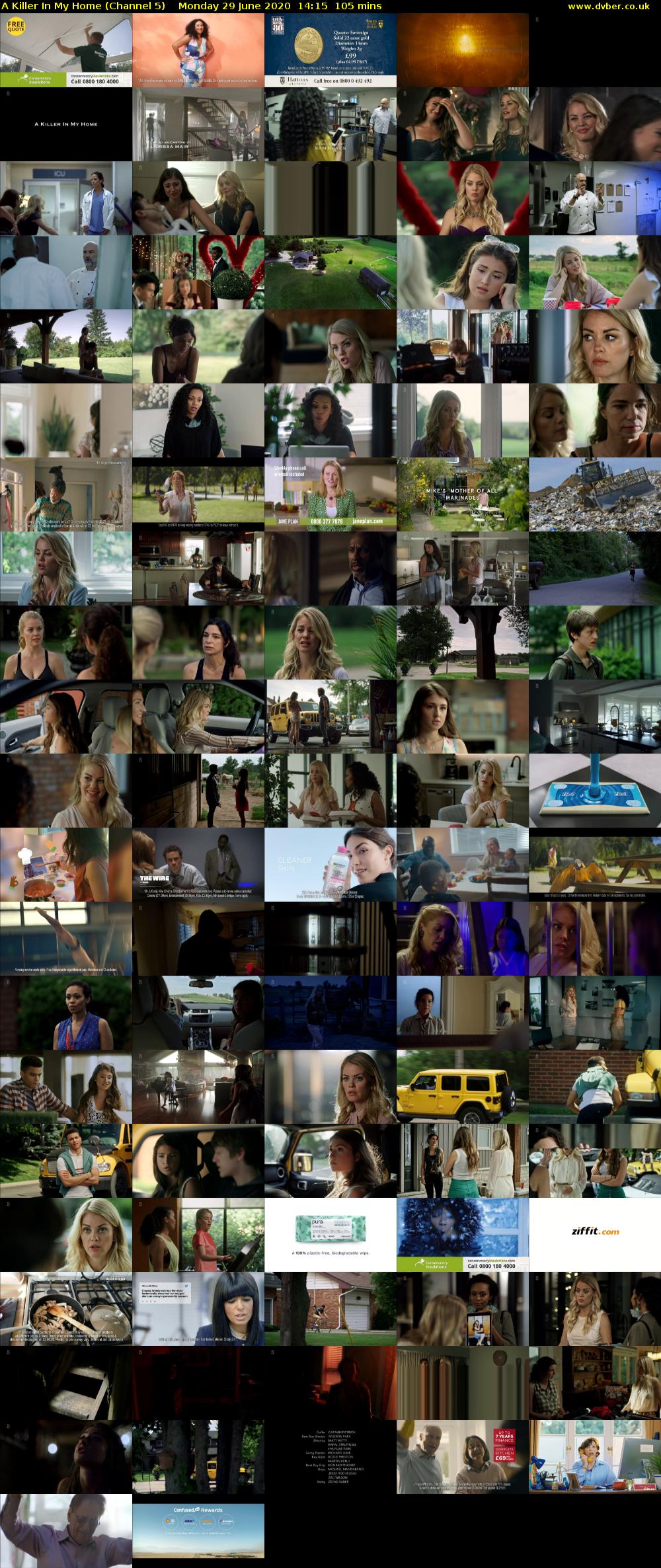 A Killer In My Home (Channel 5) Monday 29 June 2020 14:15 - 16:00