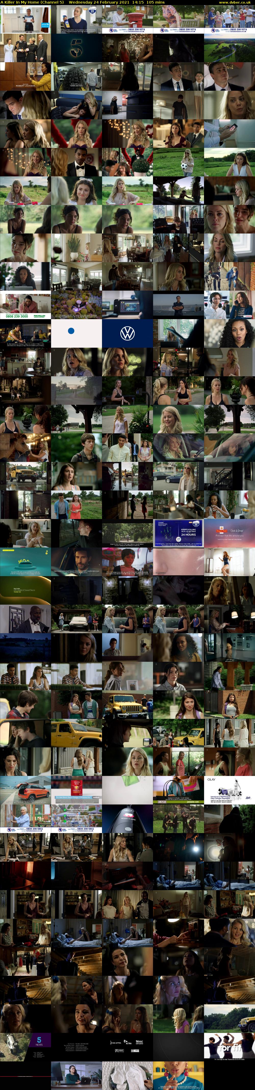 A Killer In My Home (Channel 5) Wednesday 24 February 2021 14:15 - 16:00