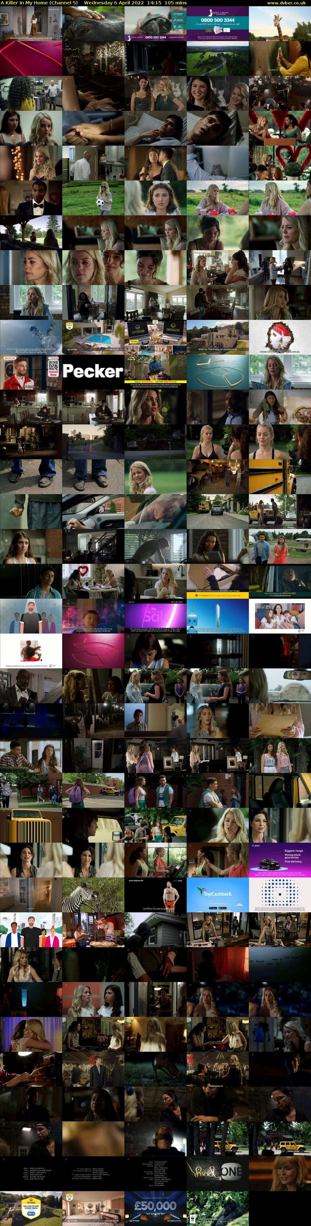A Killer In My Home (Channel 5) Wednesday 6 April 2022 14:15 - 16:00