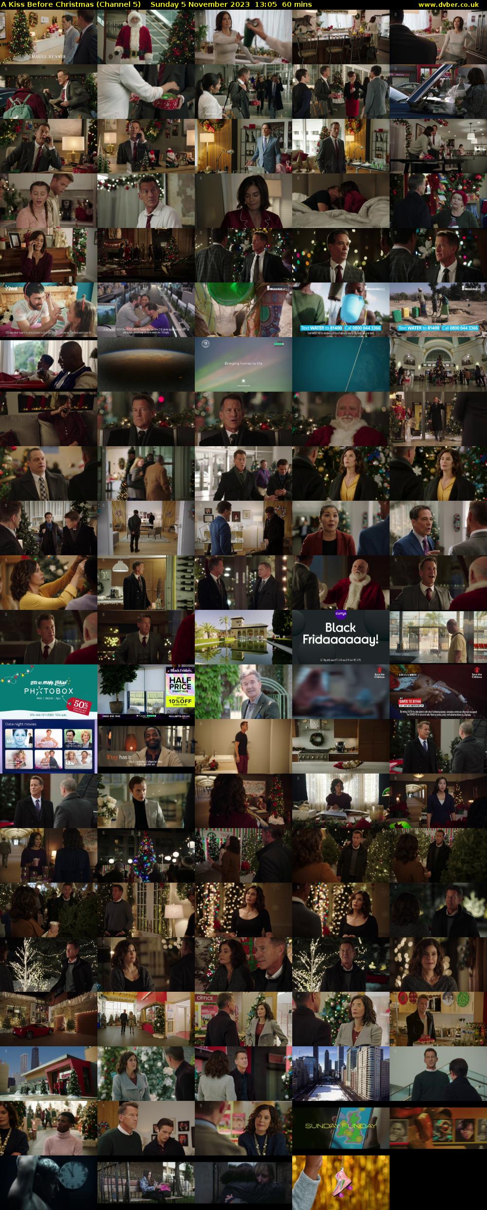 A Kiss Before Christmas (Channel 5) Sunday 5 November 2023 13:05 - 14:05