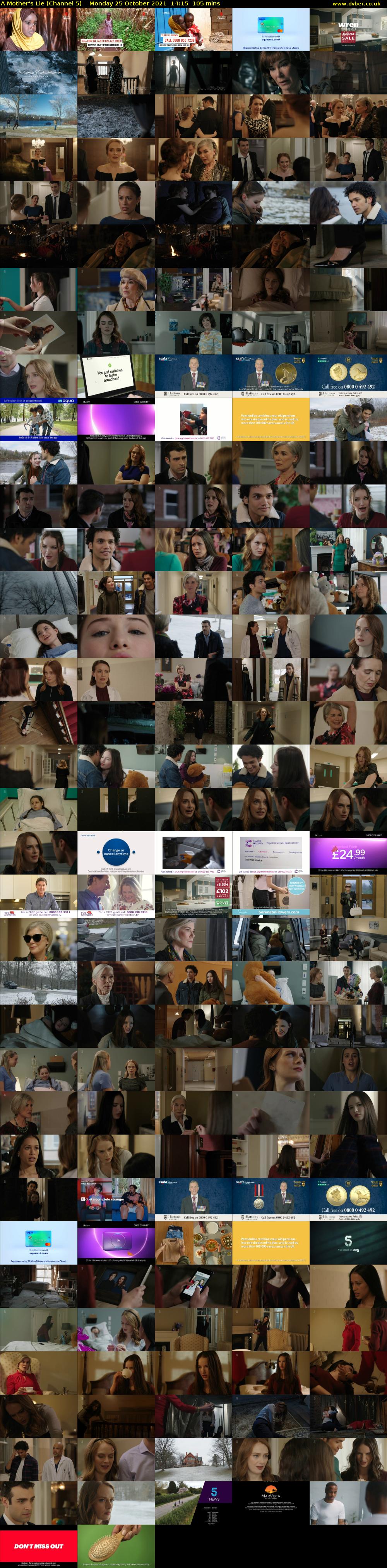 A Mother's Lie (Channel 5) Monday 25 October 2021 14:15 - 16:00