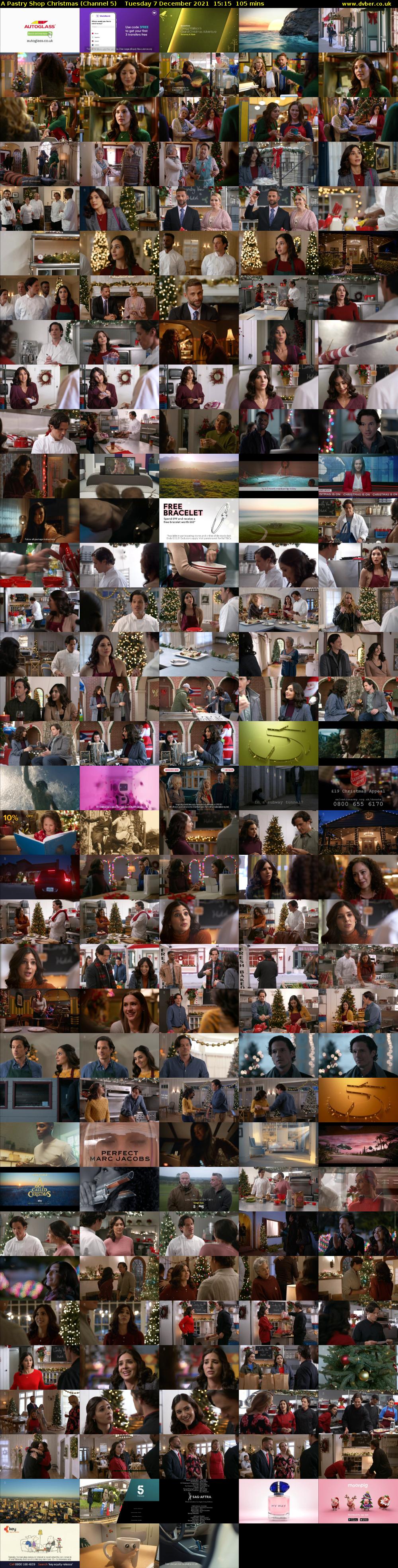 A Pastry Shop Christmas (Channel 5) Tuesday 7 December 2021 15:15 - 17:00