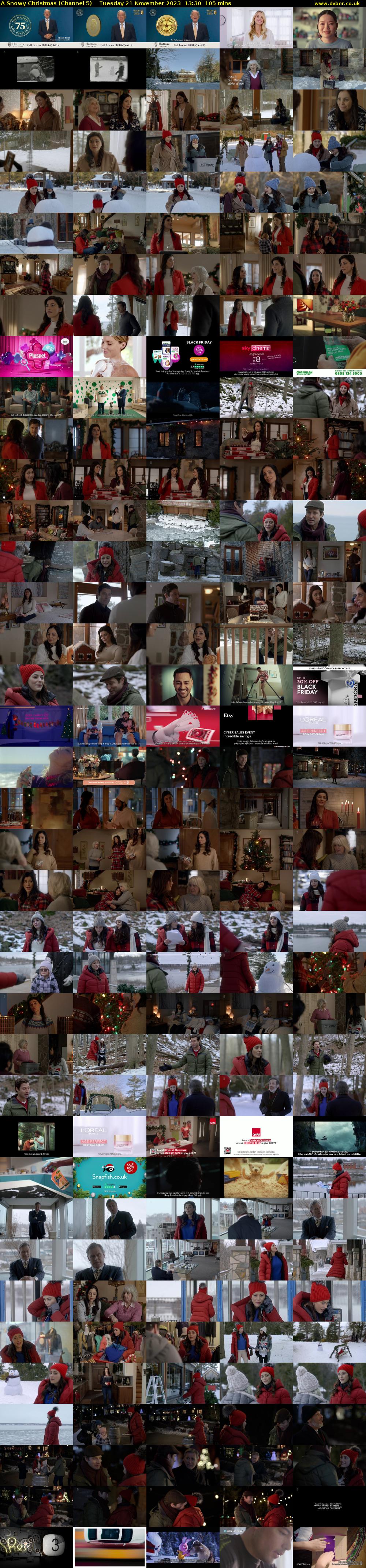 A Snowy Christmas (Channel 5) Tuesday 21 November 2023 13:30 - 15:15