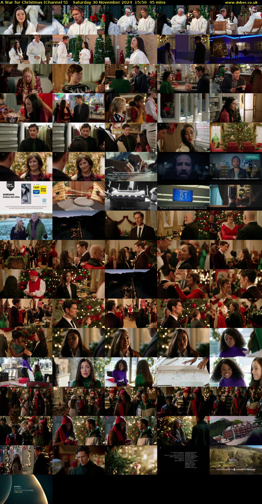 A Star for Christmas (Channel 5) Saturday 30 November 2024 15:50 - 16:35