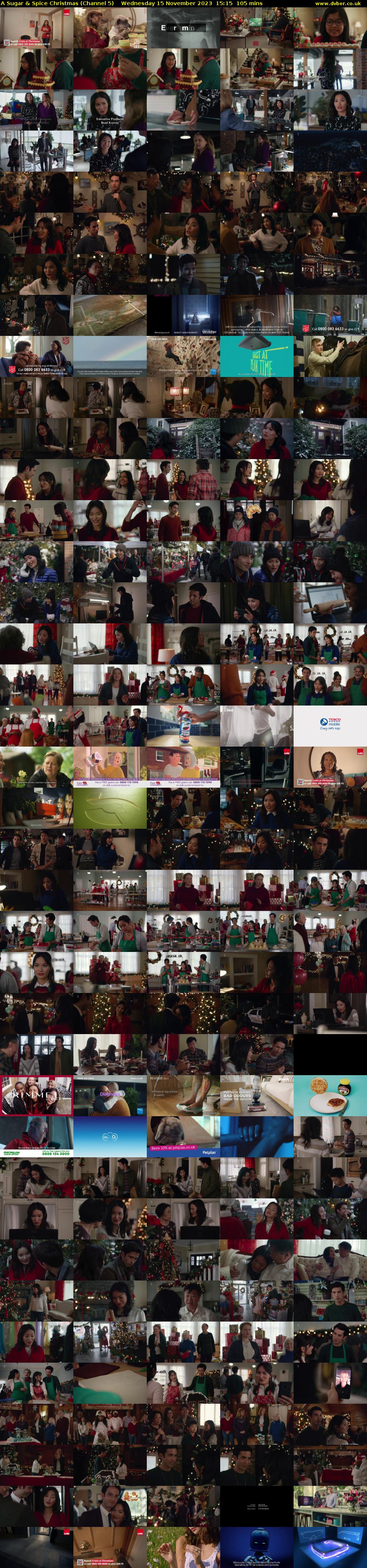 A Sugar & Spice Christmas (Channel 5) Wednesday 15 November 2023 15:15 - 17:00