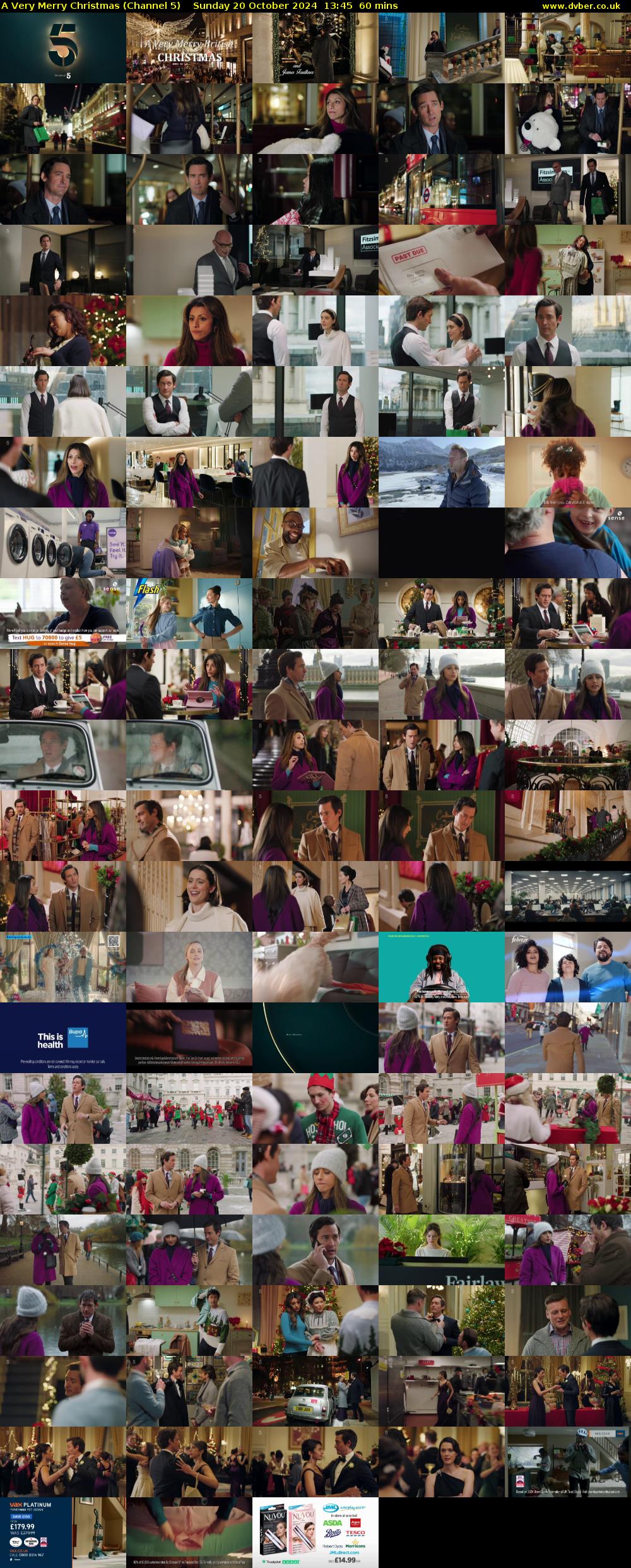A Very Merry Christmas (Channel 5) Sunday 20 October 2024 13:45 - 14:45