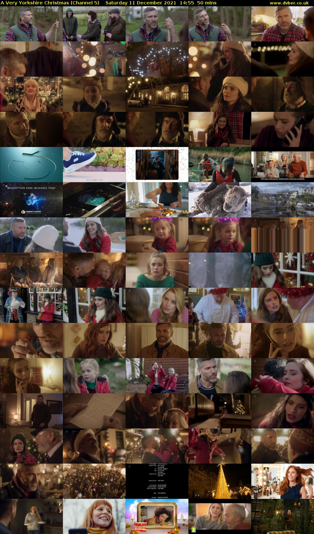 A Very Yorkshire Christmas (Channel 5) Saturday 11 December 2021 14:55 - 15:45