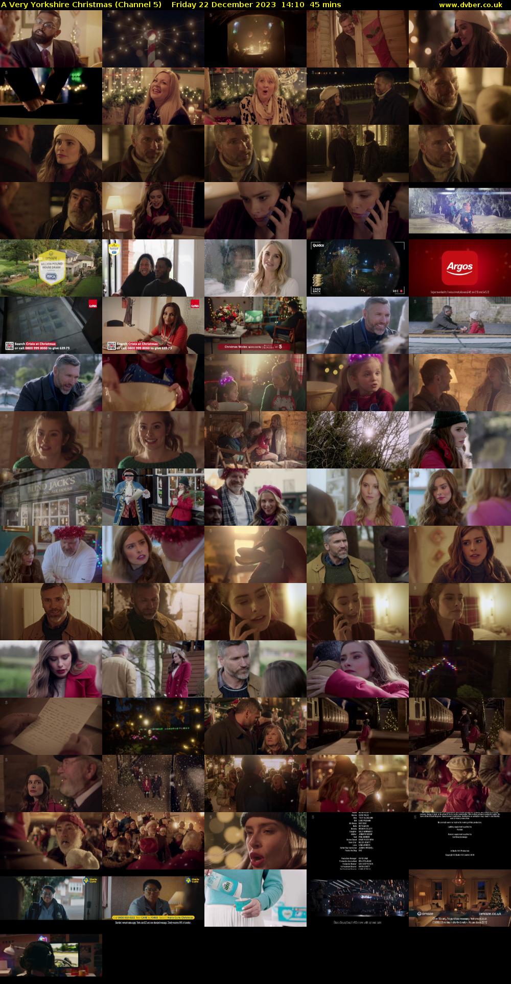 A Very Yorkshire Christmas (Channel 5) Friday 22 December 2023 14:10 - 14:55