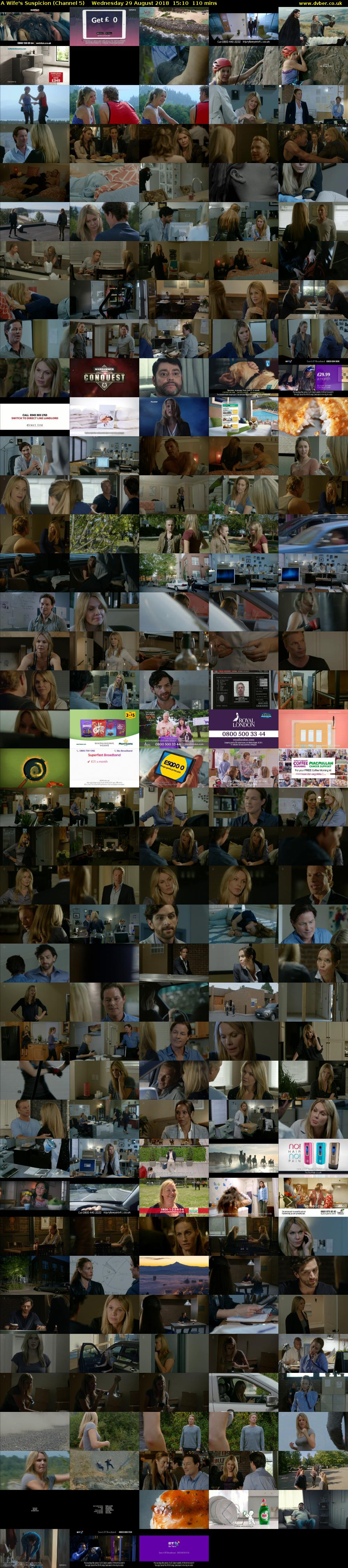 A Wife's Suspicion (Channel 5) Wednesday 29 August 2018 15:10 - 17:00