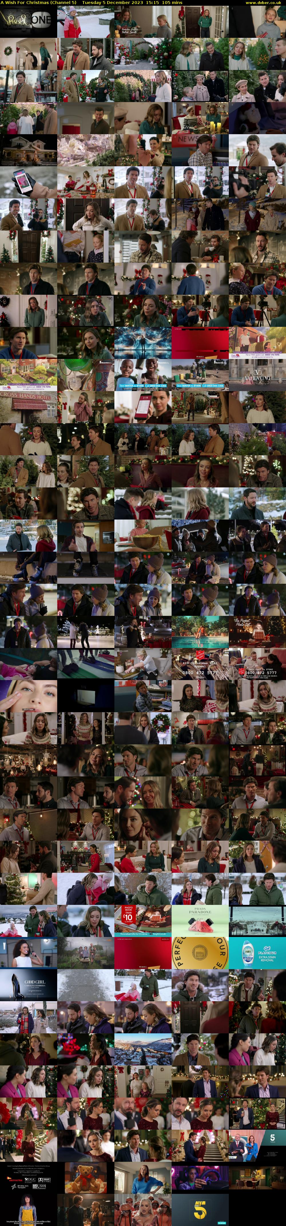 A Wish For Christmas (Channel 5) Tuesday 5 December 2023 15:15 - 17:00