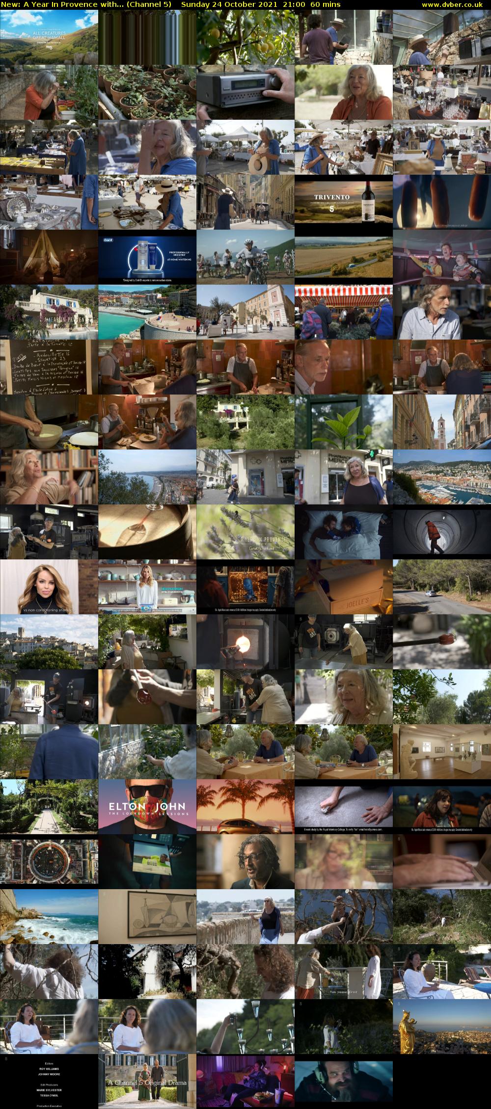 A Year In Provence with... (Channel 5) Sunday 24 October 2021 21:00 - 22:00