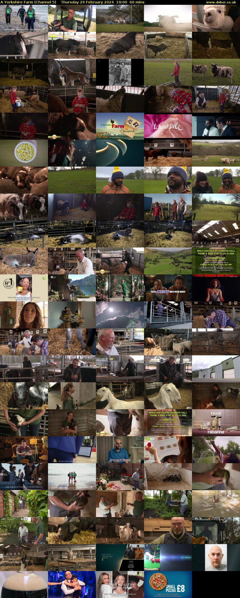 A Yorkshire Farm (Channel 5) Thursday 29 February 2024 19:00 - 20:00
