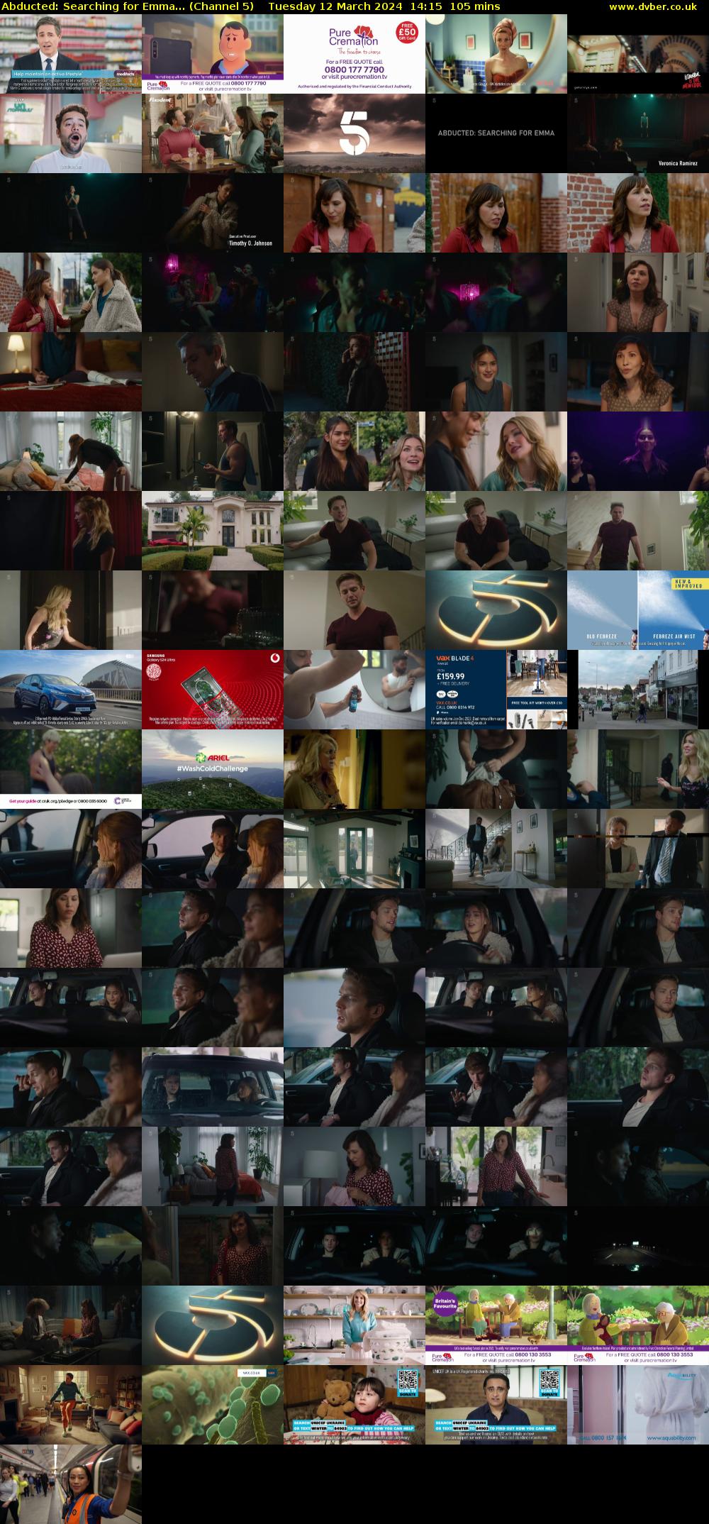 Abducted: Searching for Emma... (Channel 5) Tuesday 12 March 2024 14:15 - 16:00