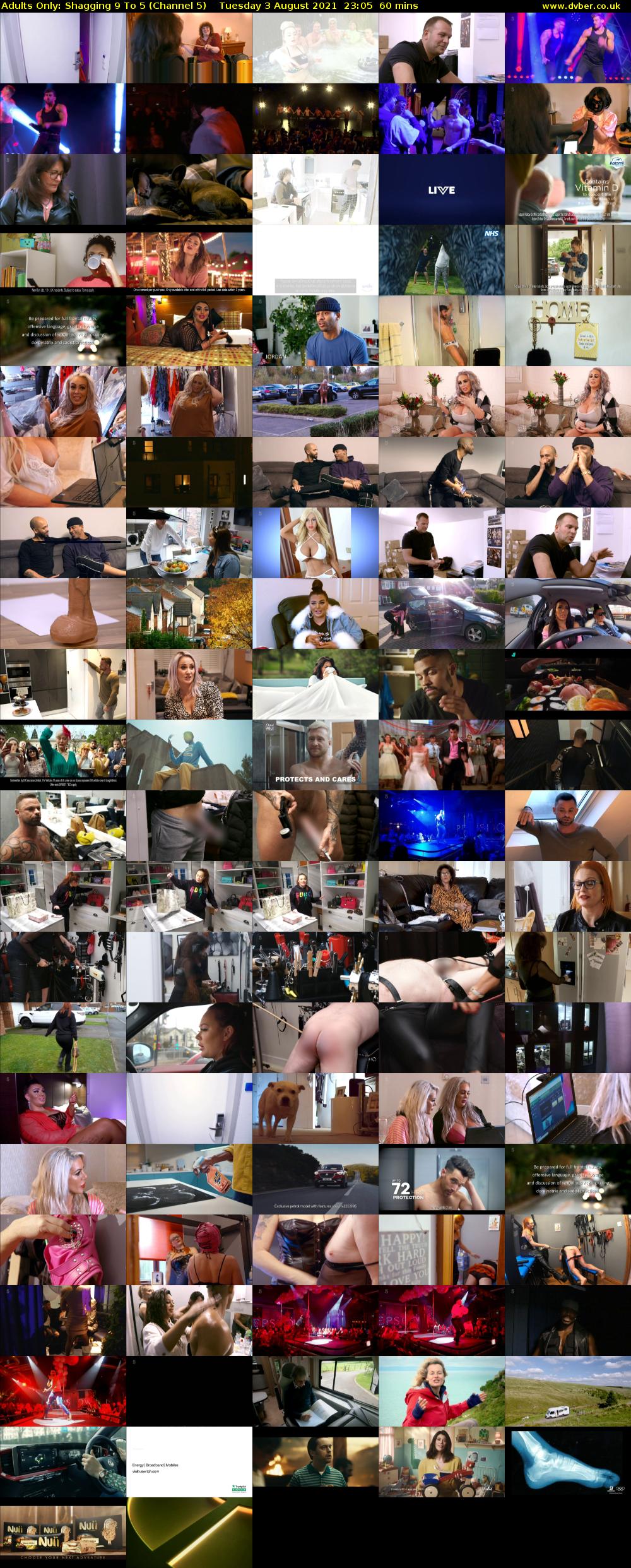 Adults Only: Shagging 9 To 5 (Channel 5) Tuesday 3 August 2021 23:05 - 00:05