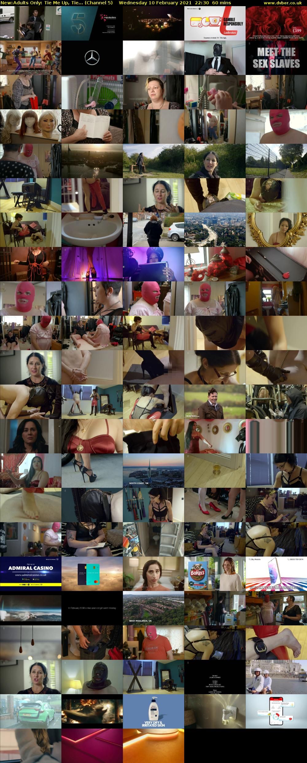 Adults Only: Tie Me Up, Tie... (Channel 5) Wednesday 10 February 2021 22:30 - 23:30