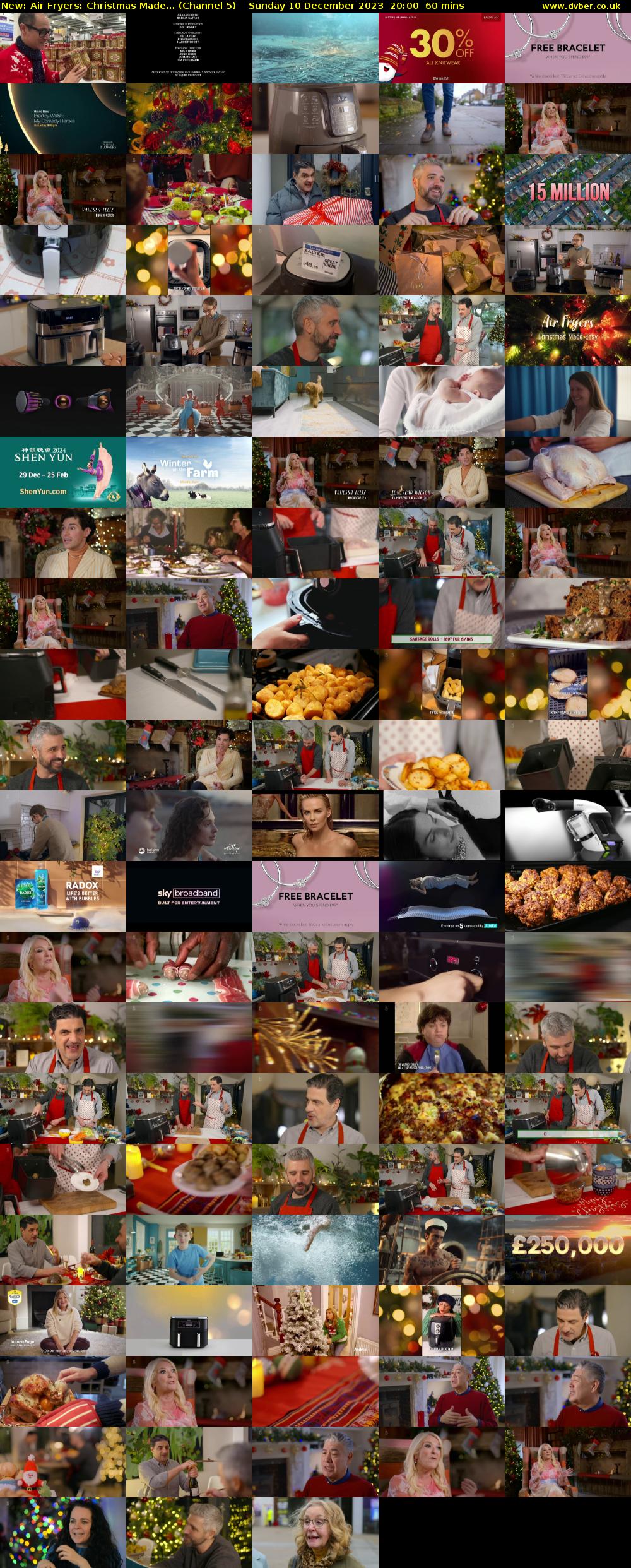 Air Fryers: Christmas Made... (Channel 5) Sunday 10 December 2023 20:00 - 21:00
