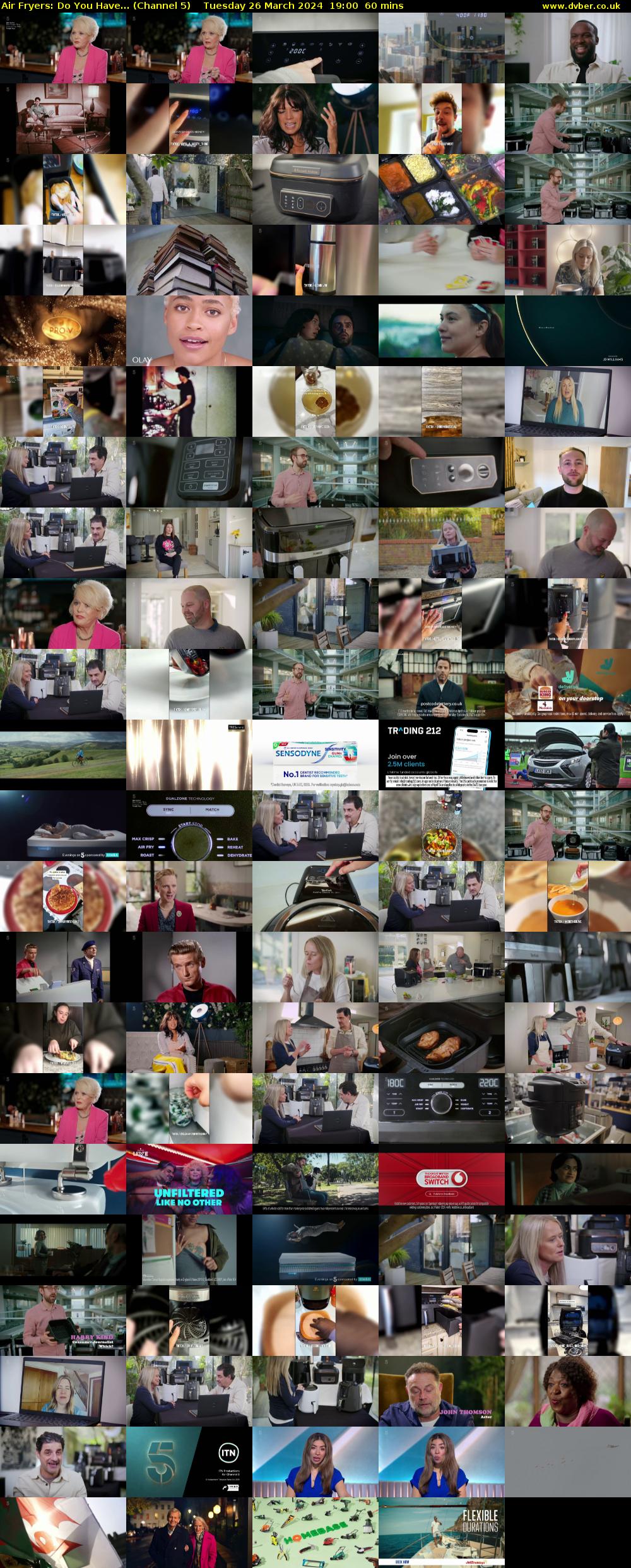 Air Fryers: Do You Have... (Channel 5) Tuesday 26 March 2024 19:00 - 20:00