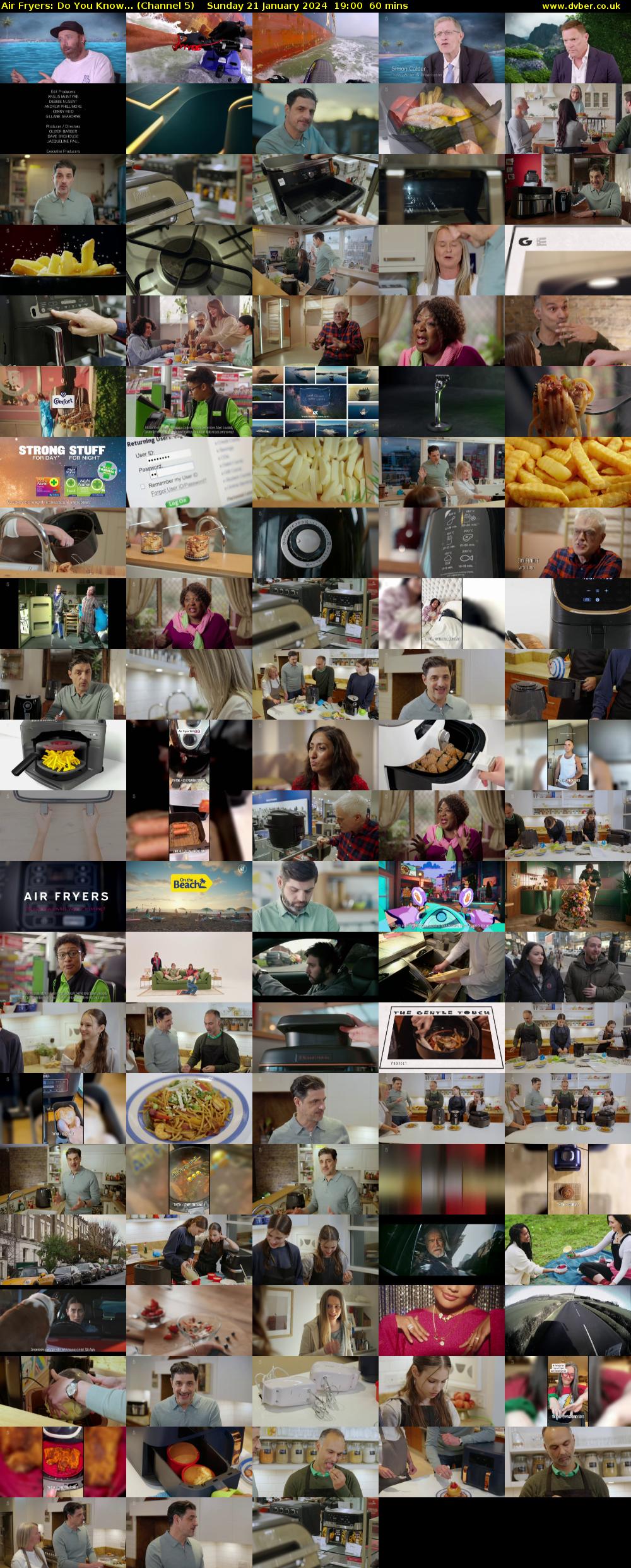 Air Fryers: Do You Know... (Channel 5) Sunday 21 January 2024 19:00 - 20:00