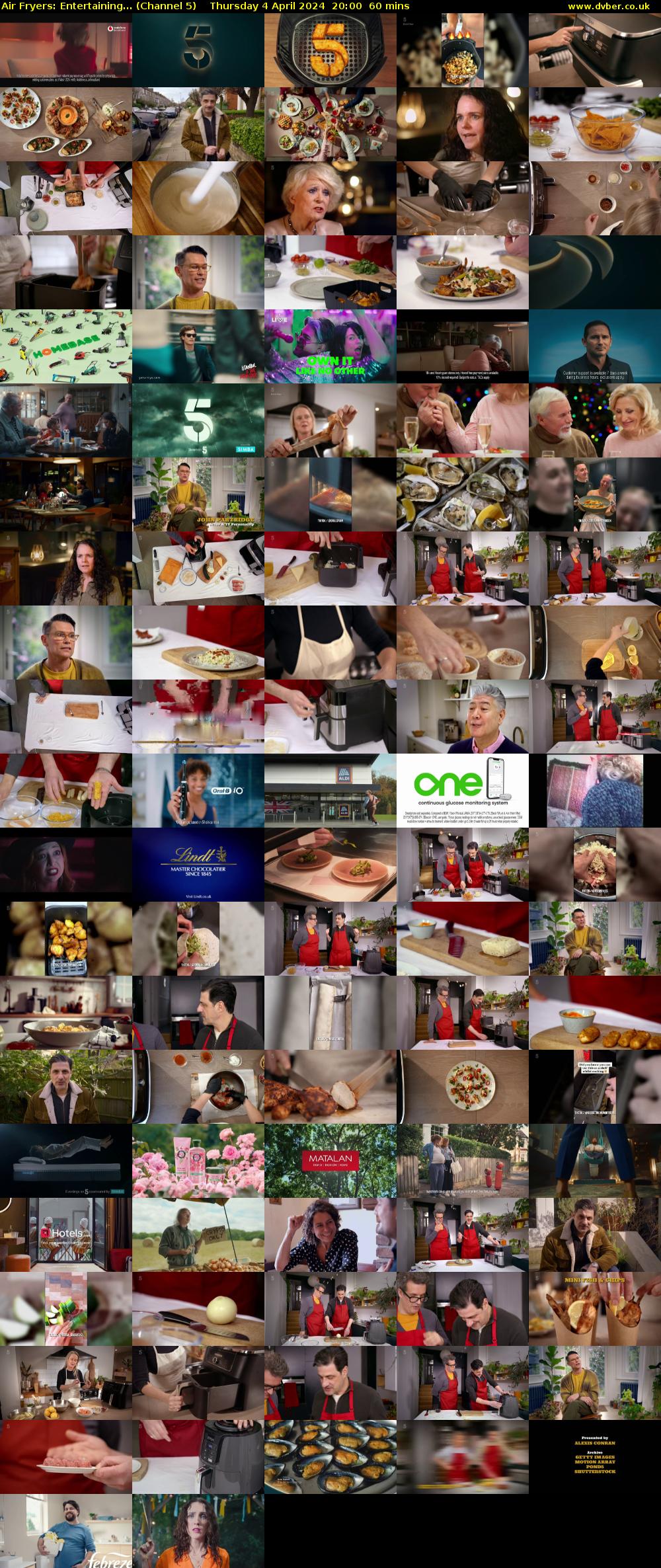 Air Fryers: Entertaining... (Channel 5) Thursday 4 April 2024 20:00 - 21:00