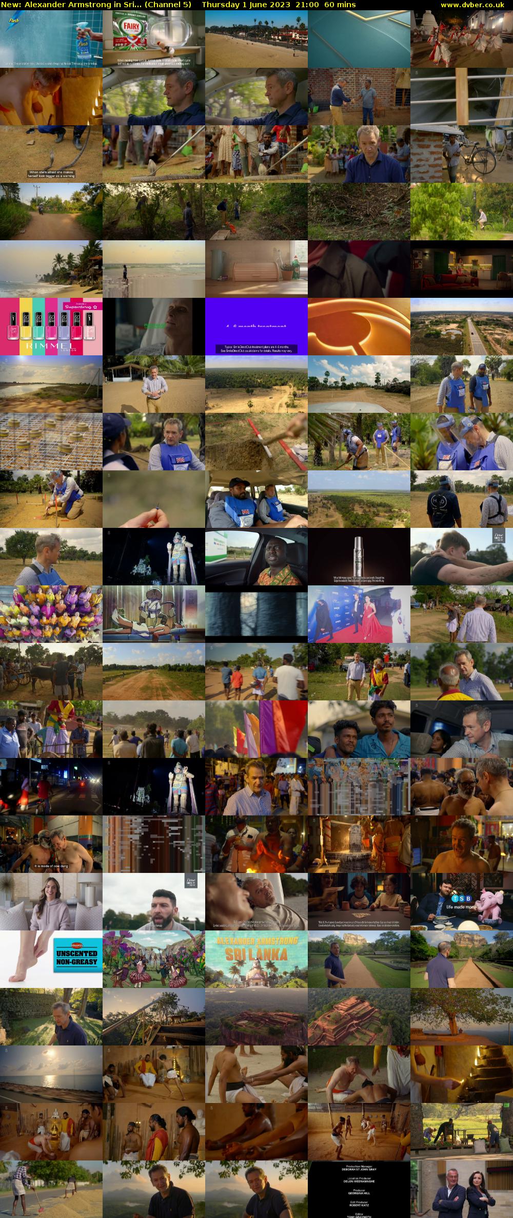 Alexander Armstrong in Sri... (Channel 5) Thursday 1 June 2023 21:00 - 22:00