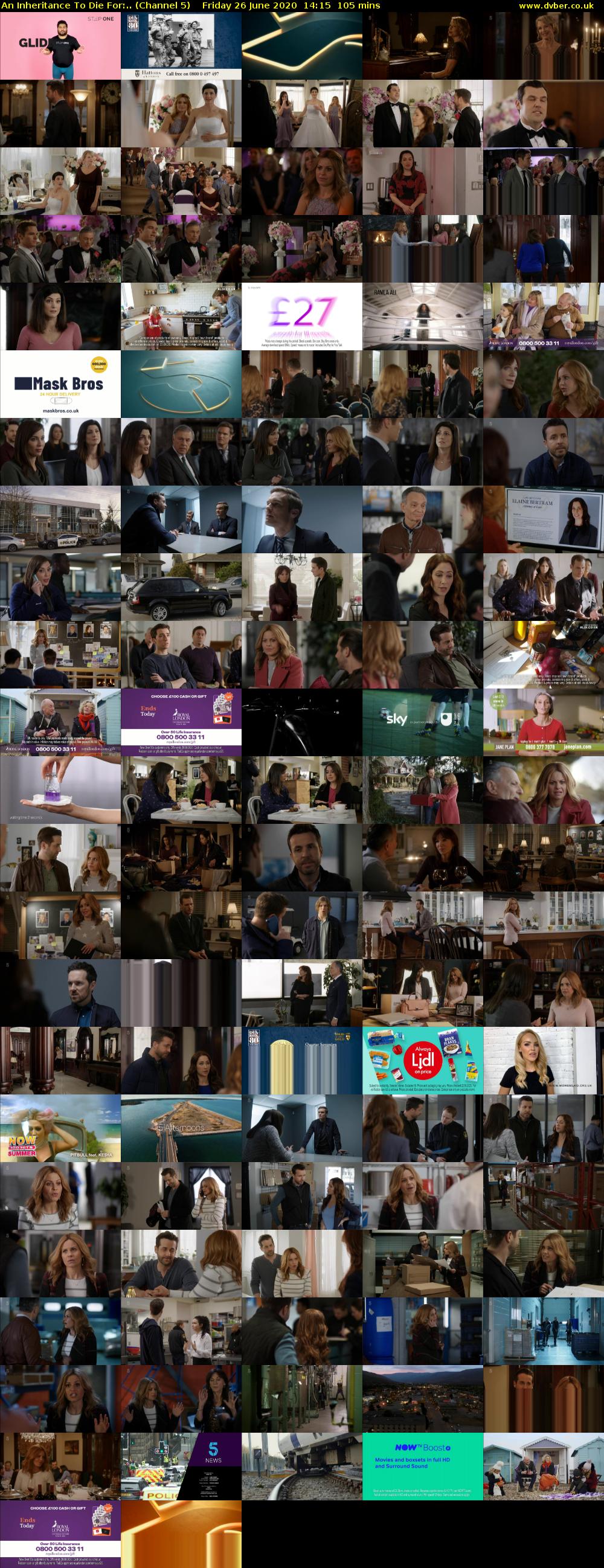 An Inheritance To Die For:.. (Channel 5) Friday 26 June 2020 14:15 - 16:00