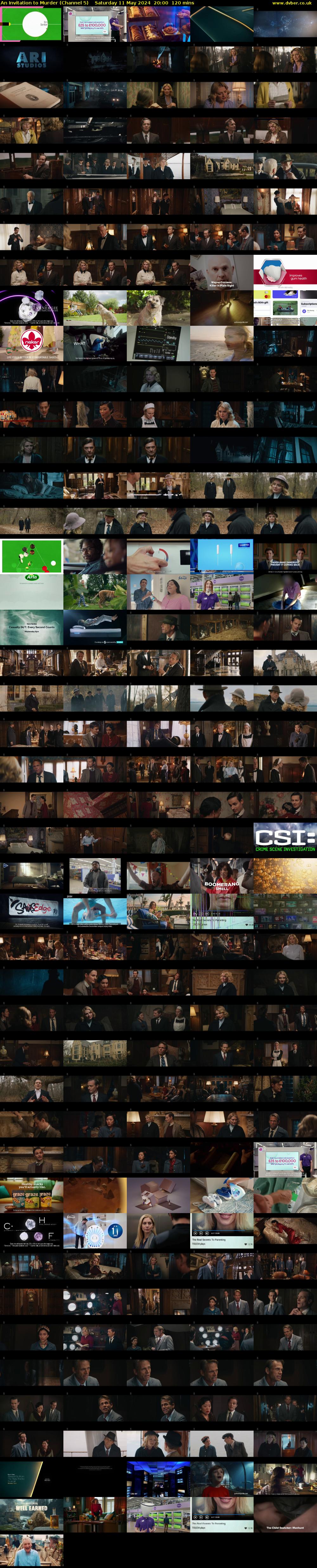 An Invitation to Murder (Channel 5) Saturday 11 May 2024 20:00 - 22:00