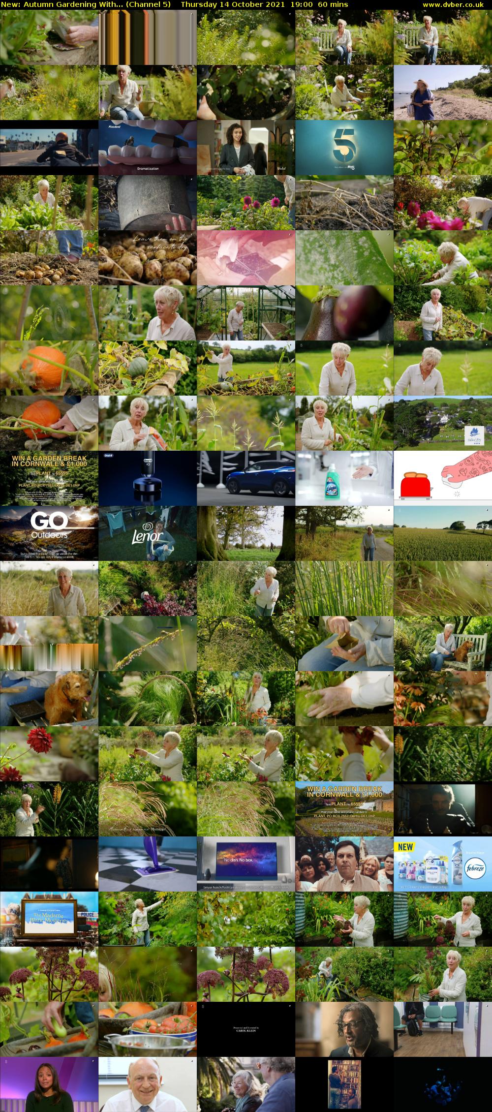 Autumn Gardening With... (Channel 5) Thursday 14 October 2021 19:00 - 20:00