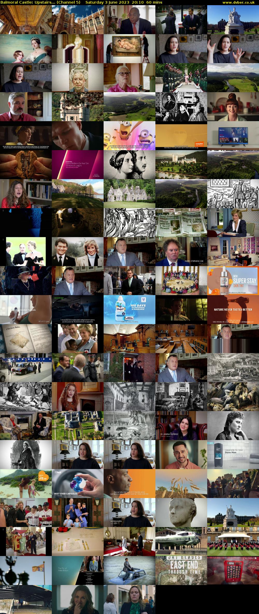 Balmoral Castle: Upstairs... (Channel 5) Saturday 3 June 2023 20:10 - 21:10