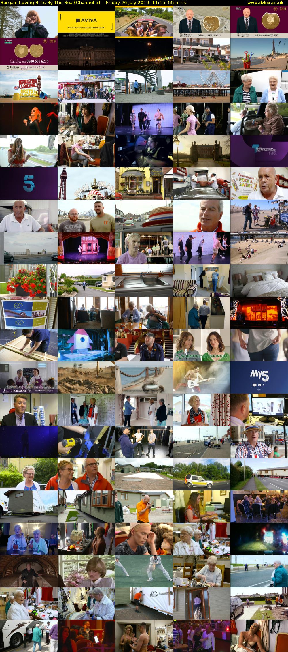 Bargain Loving Brits By The Sea (Channel 5) Friday 26 July 2019 11:15 - 12:10
