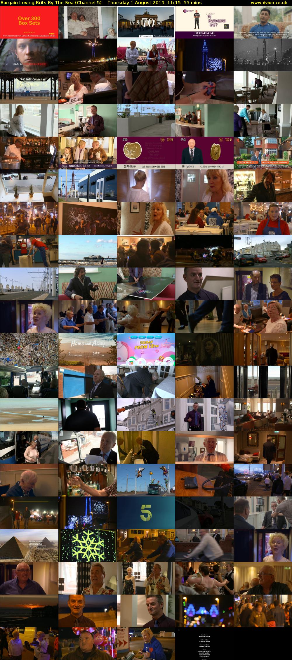Bargain Loving Brits By The Sea (Channel 5) Thursday 1 August 2019 11:15 - 12:10
