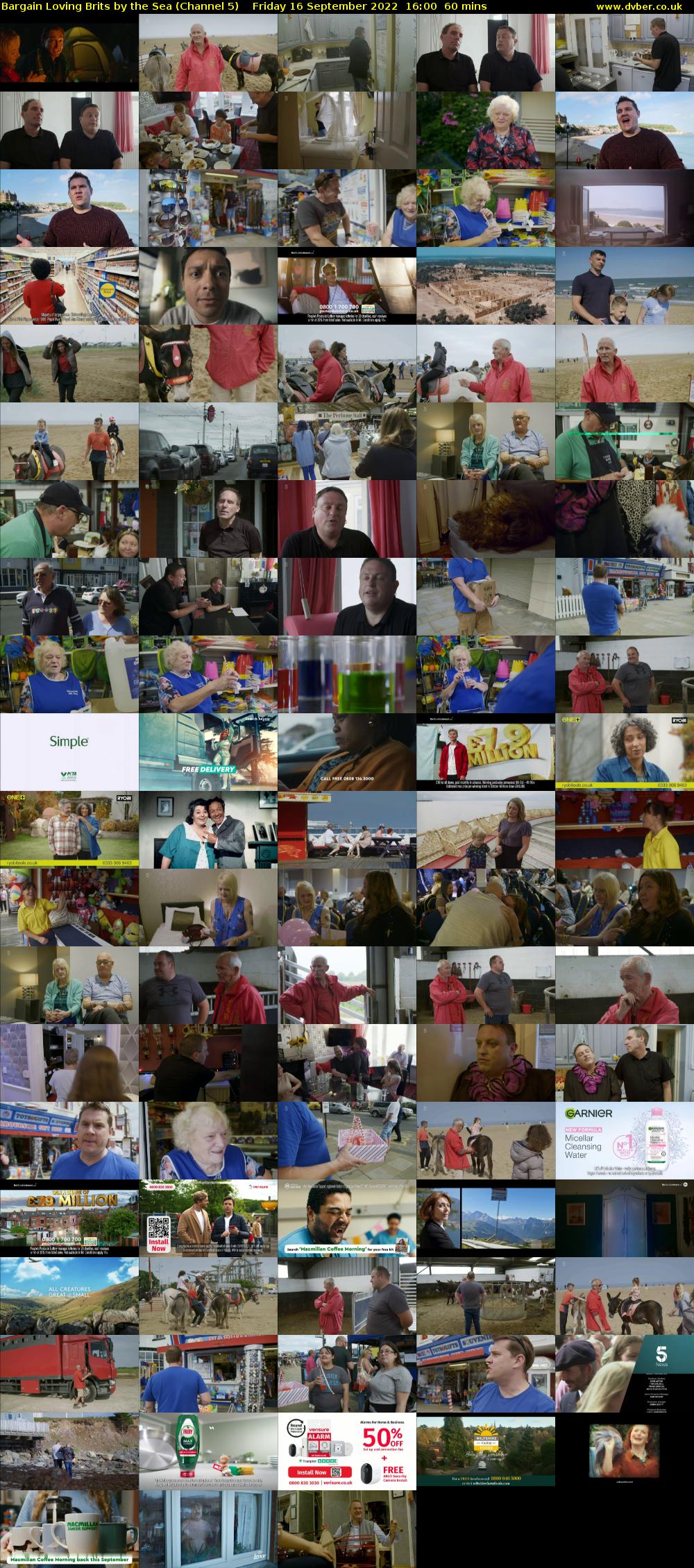 Bargain Loving Brits By The Sea (Channel 5) Friday 16 September 2022 16:00 - 17:00