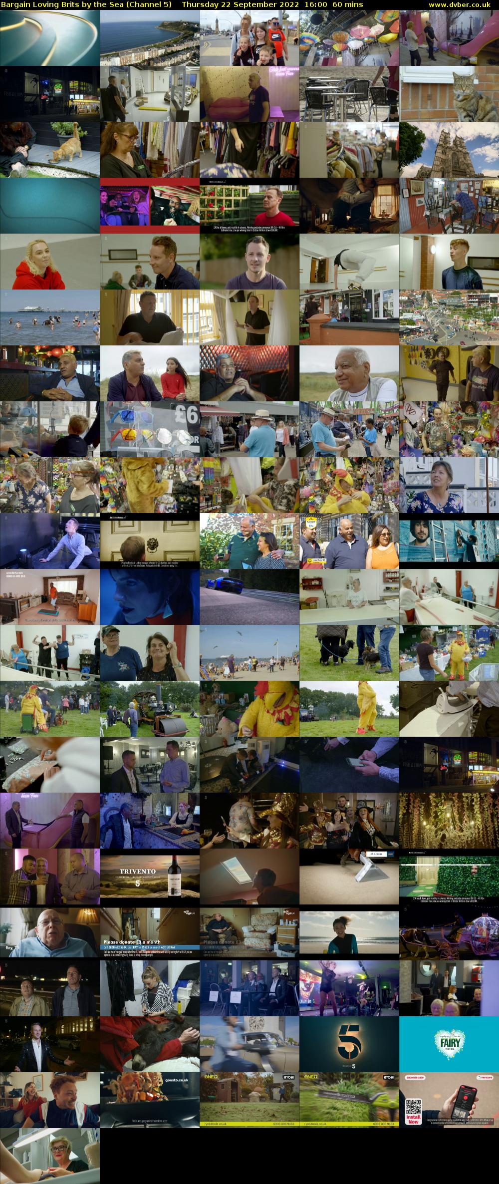 Bargain Loving Brits By The Sea (Channel 5) Thursday 22 September 2022 16:00 - 17:00