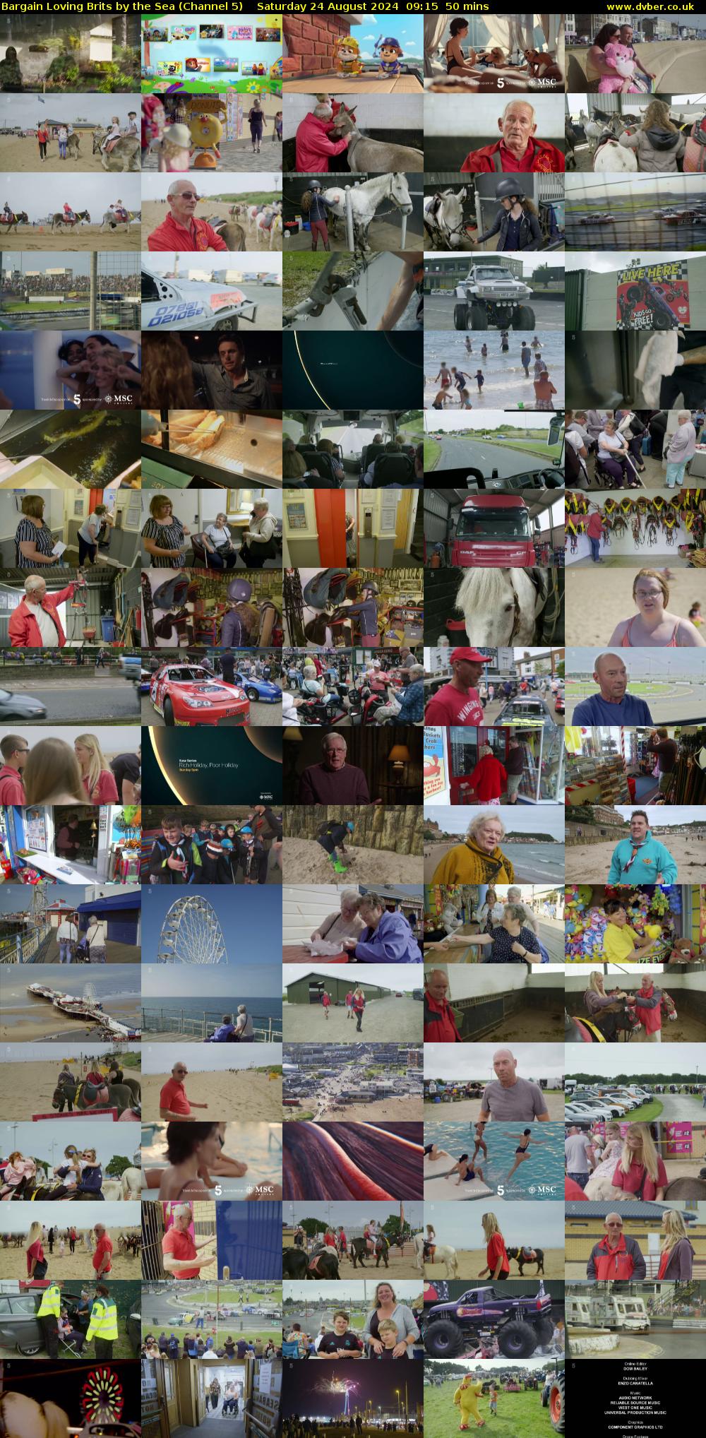Bargain Loving Brits By The Sea (Channel 5) Saturday 24 August 2024 09:15 - 10:05