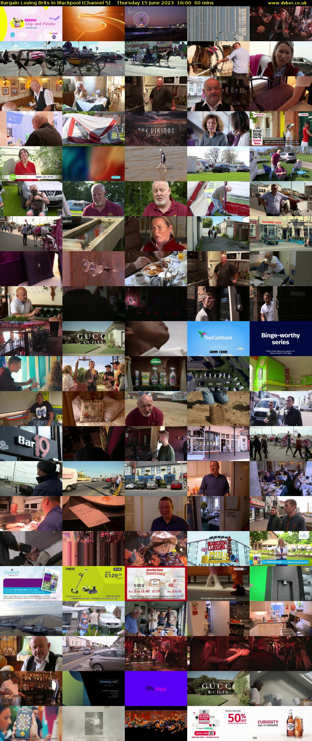 Bargain Loving Brits in Blackpool (Channel 5) Thursday 15 June 2023 16:00 - 17:00