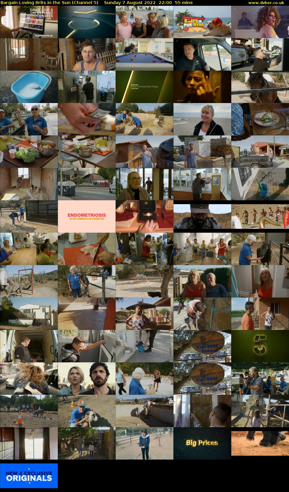 Bargain Loving Brits in the Sun (Channel 5) Sunday 7 August 2022 22:00 - 22:55