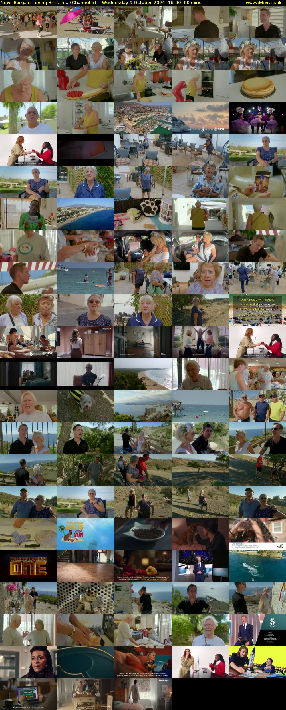 Bargain-Loving Brits In... (Channel 5) Wednesday 9 October 2024 16:00 - 17:00