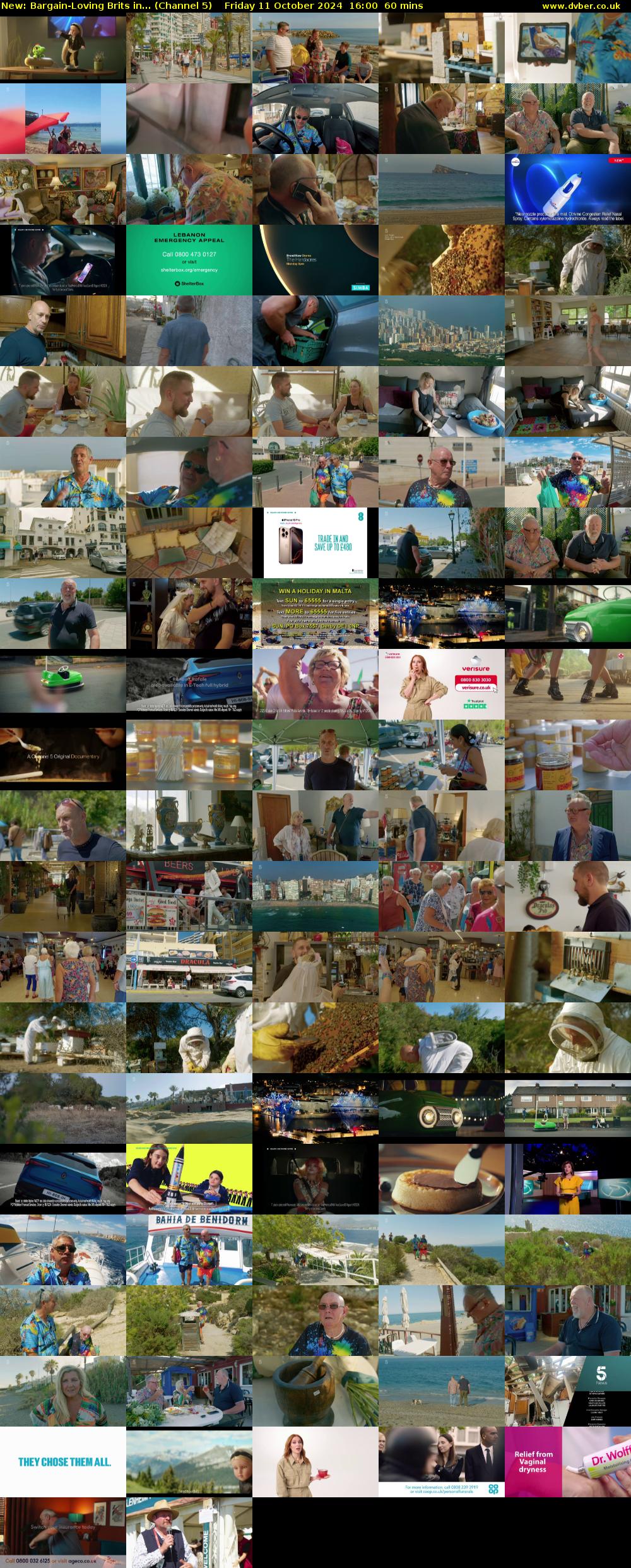 Bargain-Loving Brits In... (Channel 5) Friday 11 October 2024 16:00 - 17:00
