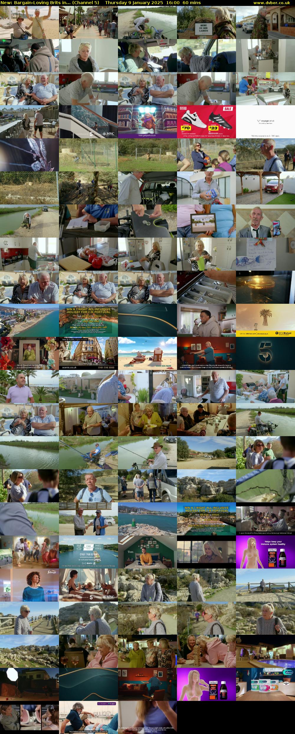 Bargain-Loving Brits In... (Channel 5) Thursday 9 January 2025 16:00 - 17:00