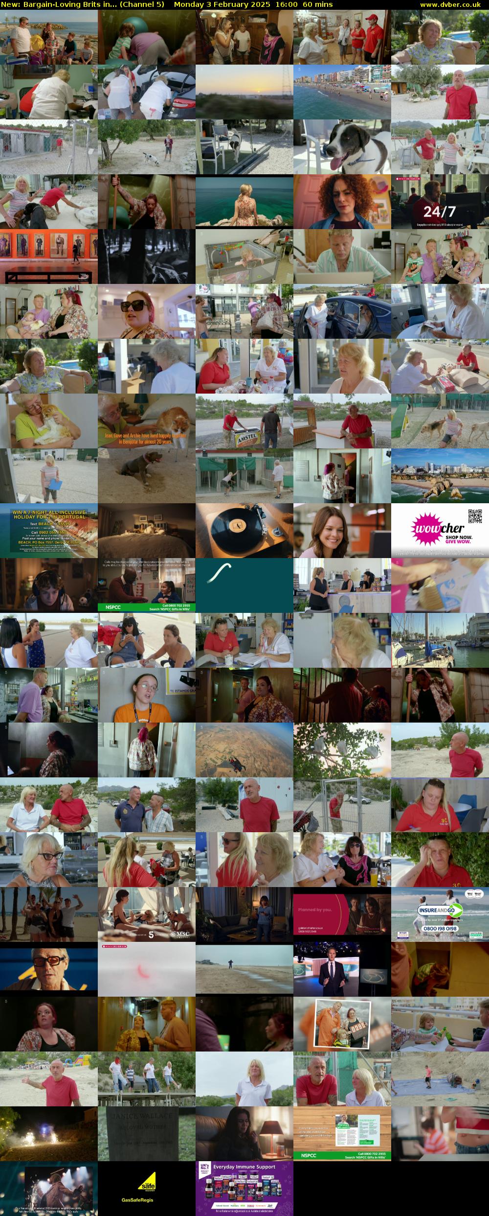 Bargain-Loving Brits In... (Channel 5) Monday 3 February 2025 16:00 - 17:00
