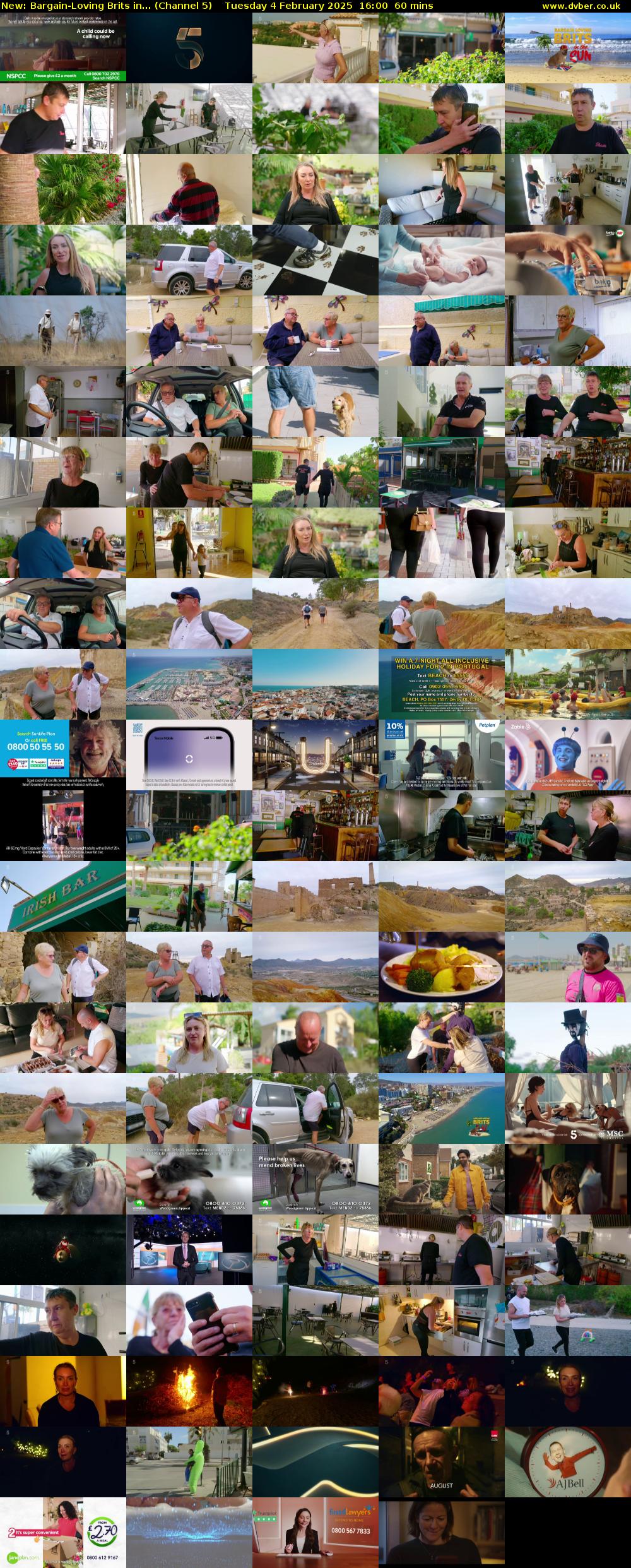 Bargain-Loving Brits In... (Channel 5) Tuesday 4 February 2025 16:00 - 17:00