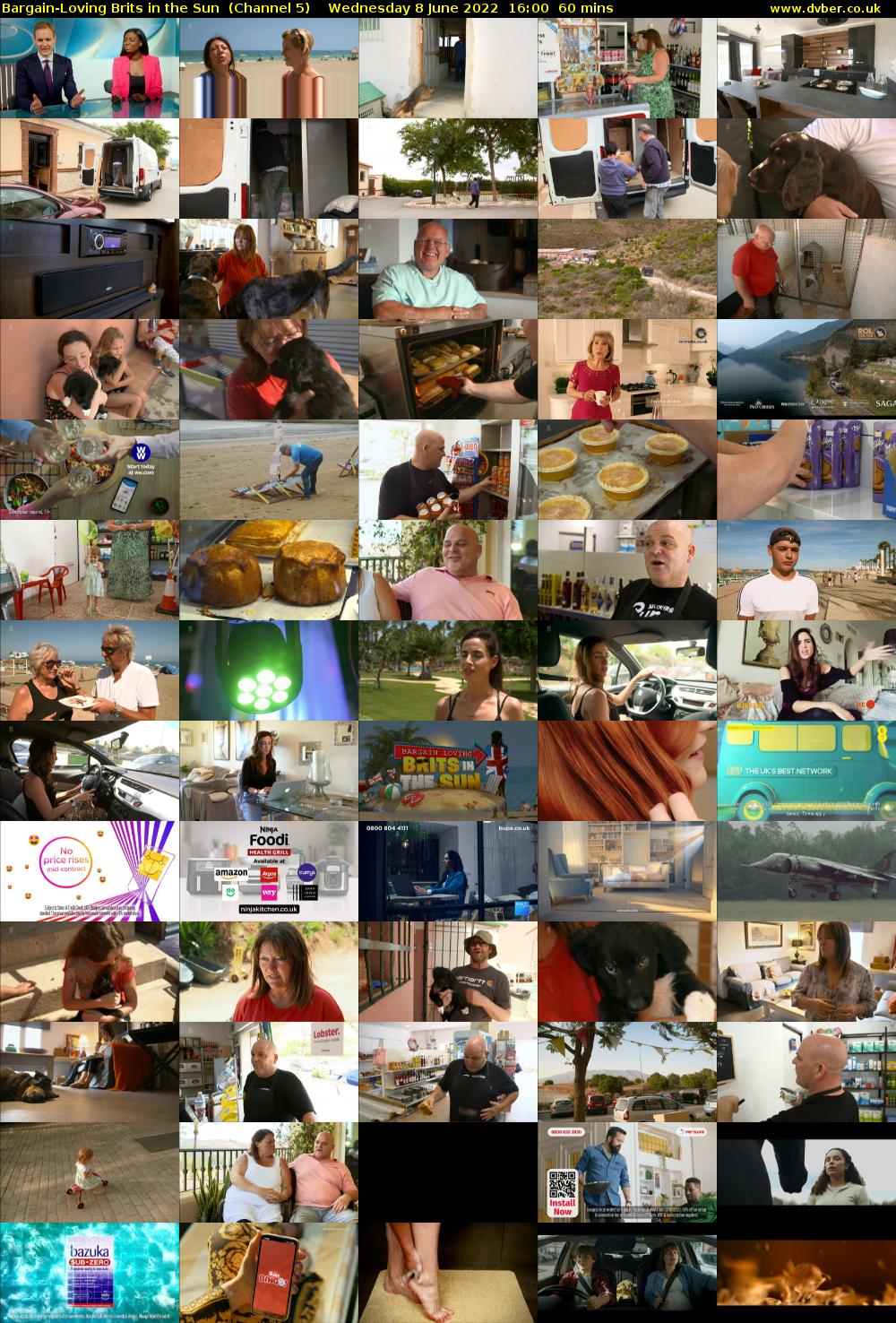 Bargain-Loving Brits In The Sun  (Channel 5) Wednesday 8 June 2022 16:00 - 17:00