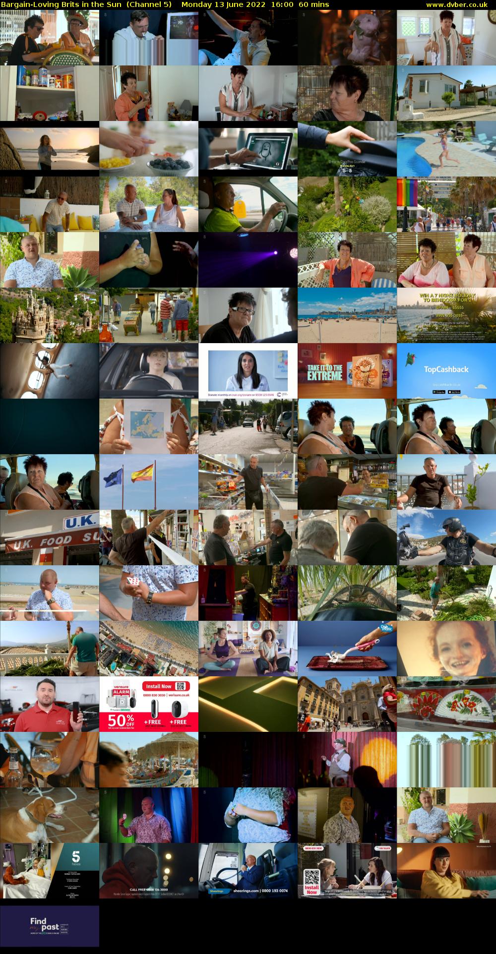 Bargain-Loving Brits In The Sun  (Channel 5) Monday 13 June 2022 16:00 - 17:00