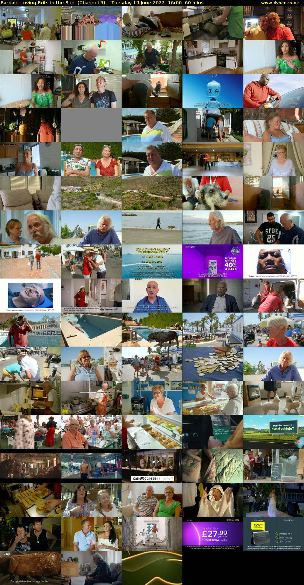 Bargain-Loving Brits In The Sun  (Channel 5) Tuesday 14 June 2022 16:00 - 17:00