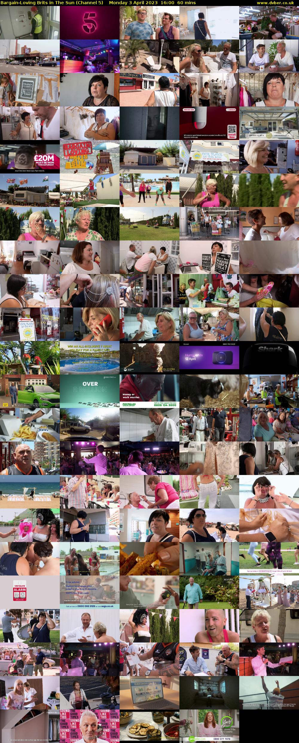 Bargain-Loving Brits in The Sun (Channel 5) Monday 3 April 2023 16:00 - 17:00