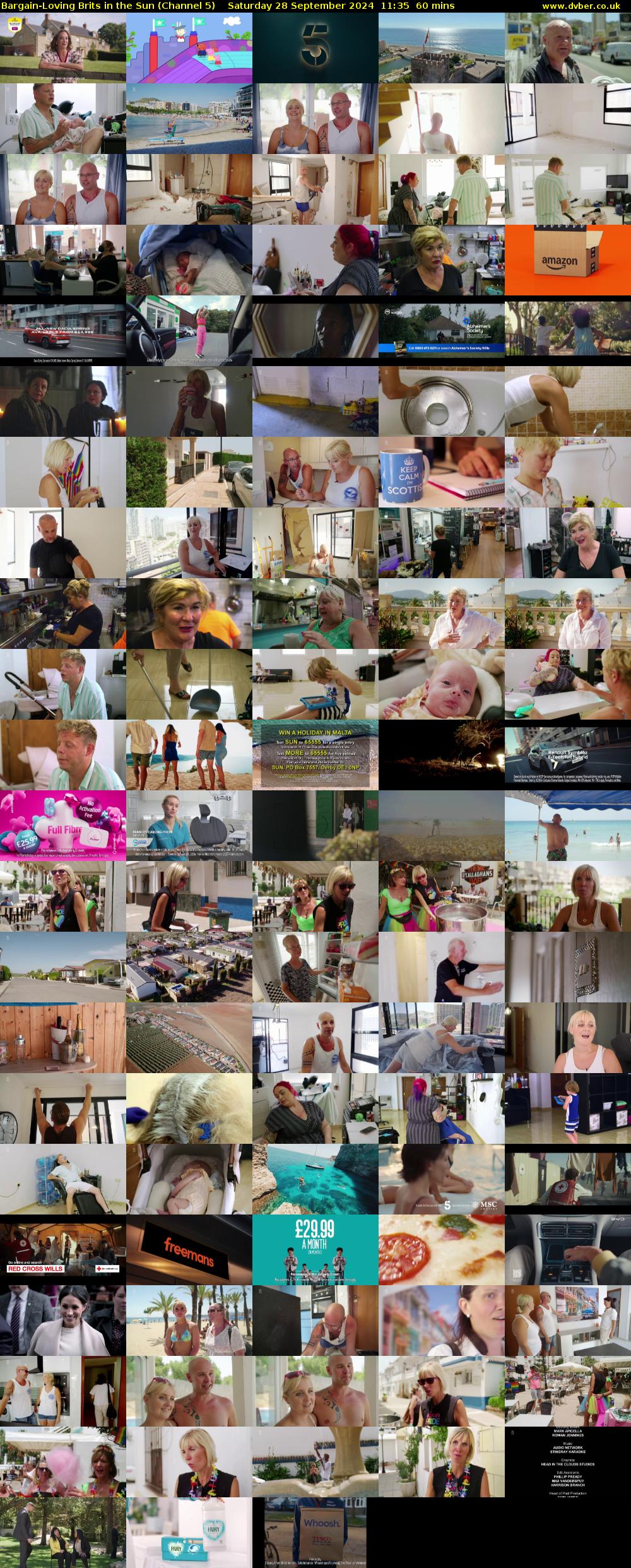Bargain-Loving Brits in the Sun (Channel 5) Saturday 28 September 2024 11:35 - 12:35