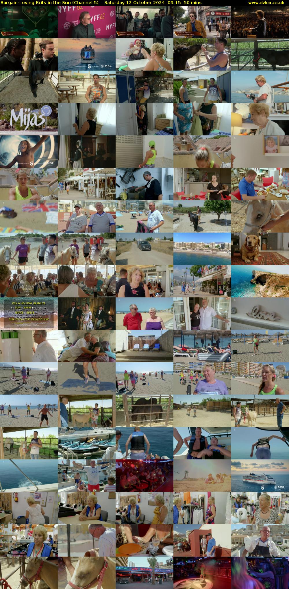 Bargain-Loving Brits in the Sun (Channel 5) Saturday 12 October 2024 09:15 - 10:05