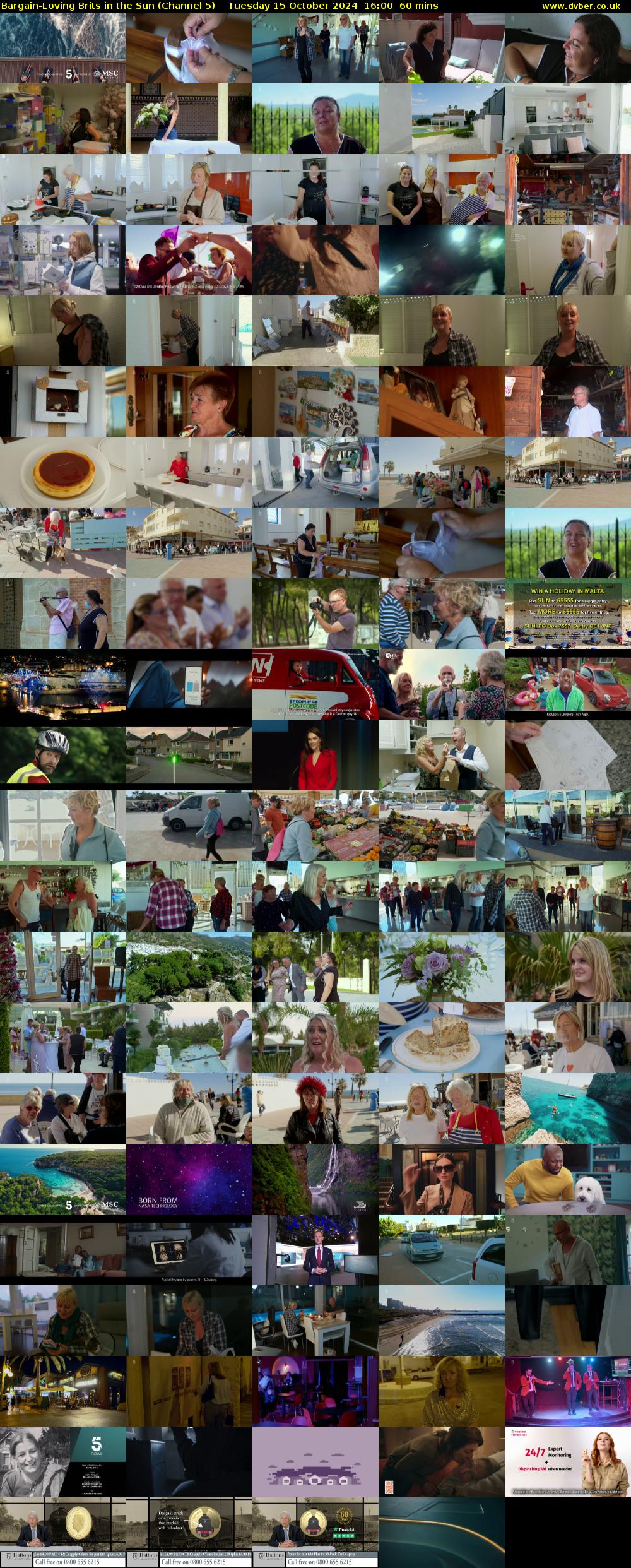 Bargain-Loving Brits in the Sun (Channel 5) Tuesday 15 October 2024 16:00 - 17:00
